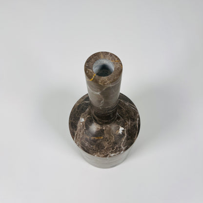 Tall-Neck Candle Stand - Black