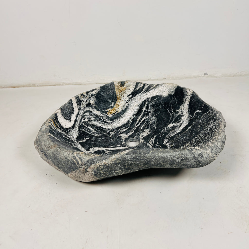 Serpentine River Stone Sink