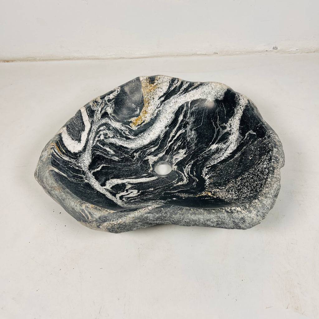 Serpentine River Stone Sink