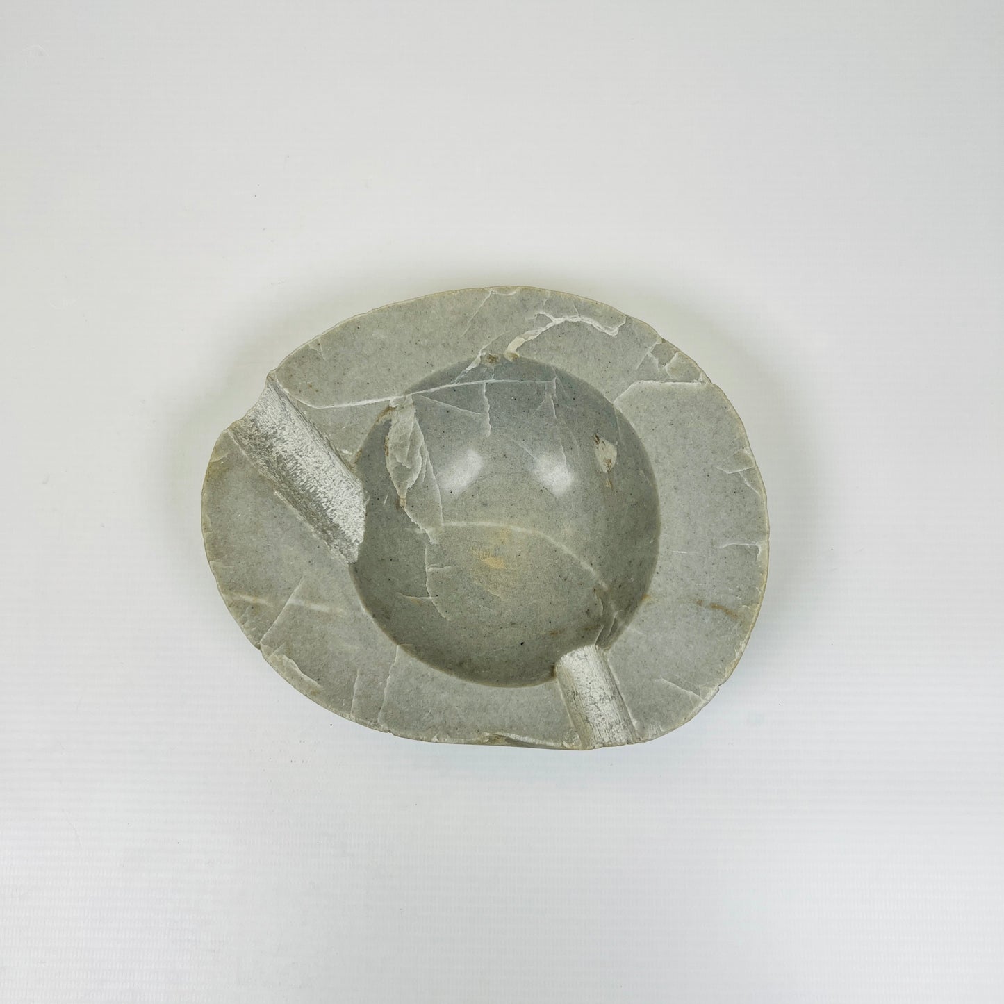 Grey Grazed Ash Tray - River Stone