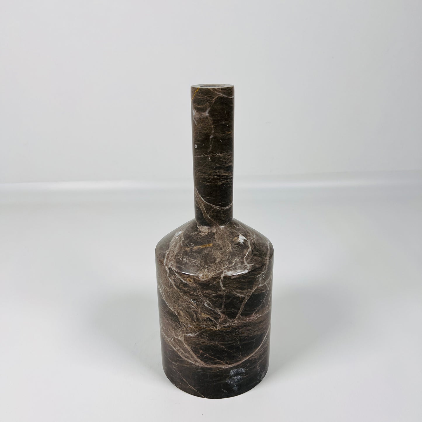 Tall-Neck Candle Stand - Black