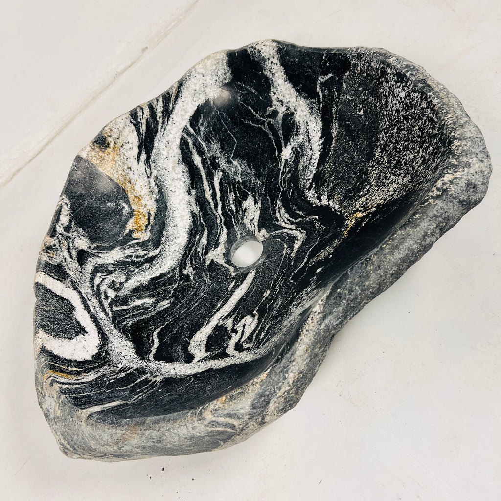 Serpentine River Stone Sink