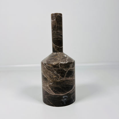 Tall-Neck Candle Stand - Black