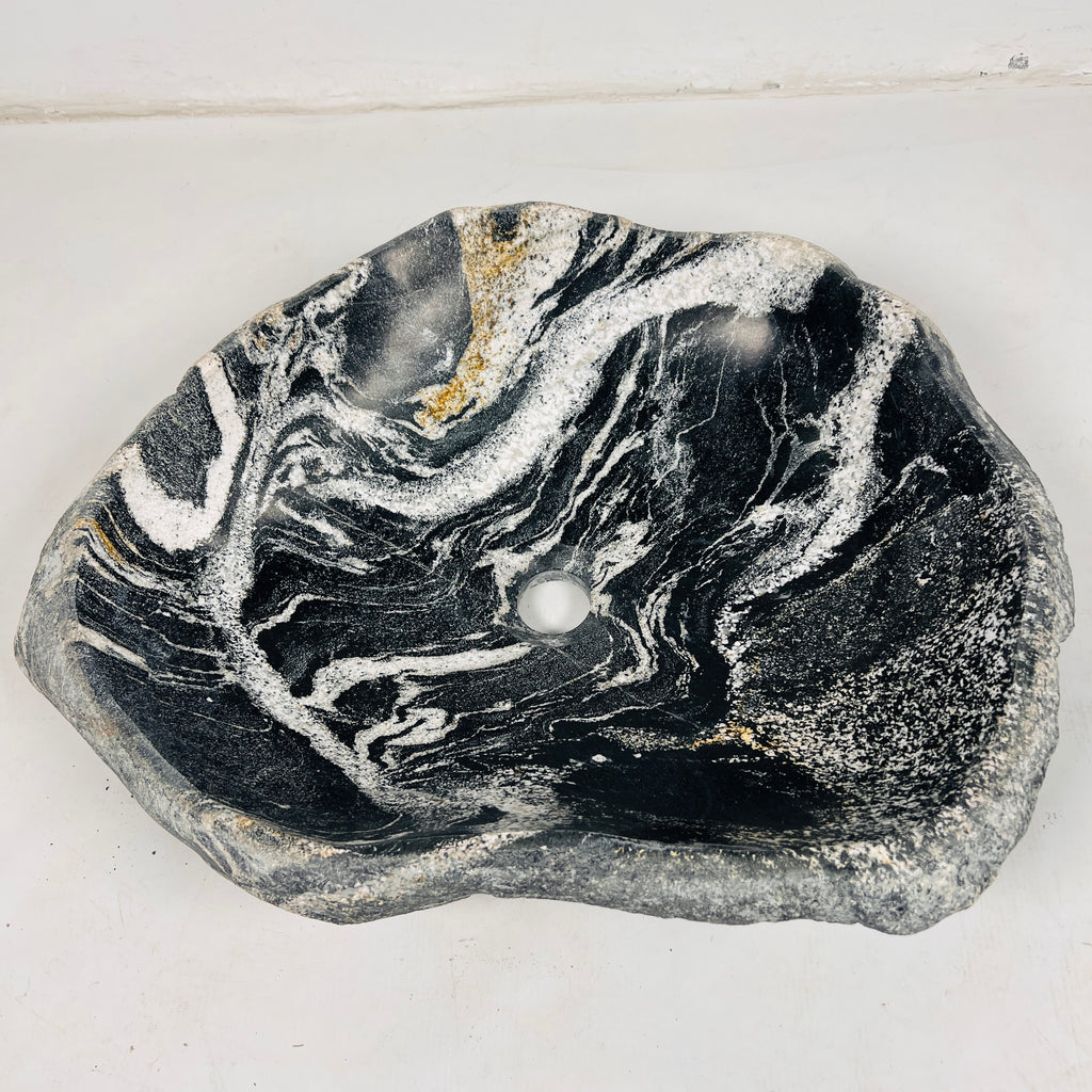 Serpentine River Stone Sink