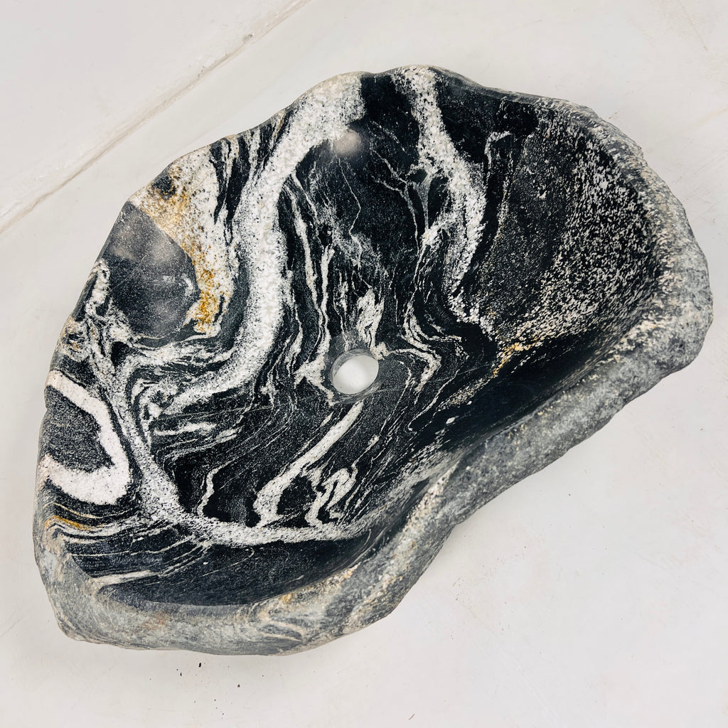 Serpentine River Stone Sink