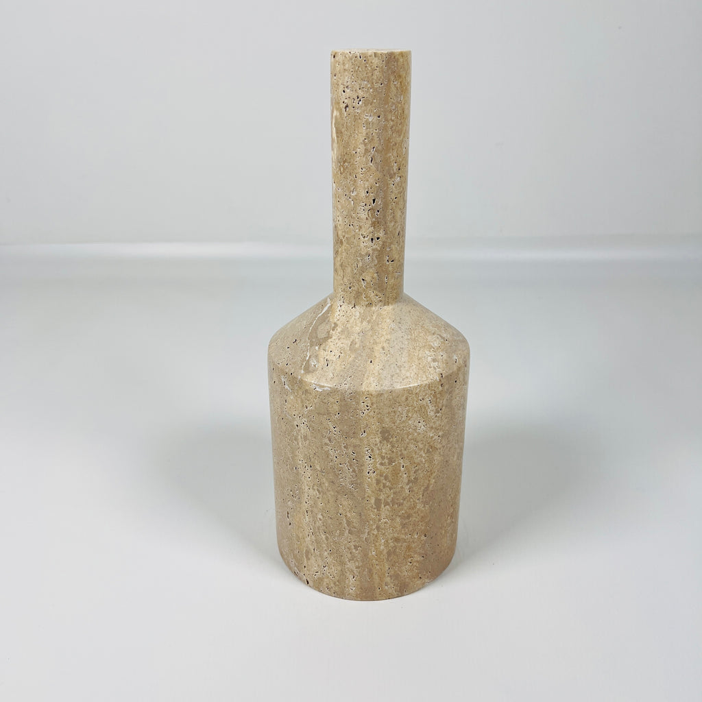 Travertine Raffinato Decor Candle Stand