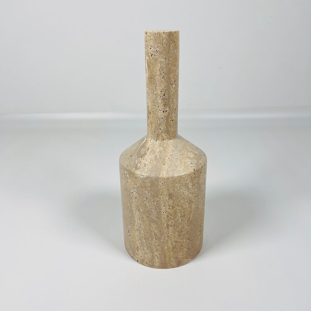 Travertine Raffinato Decor Candle Stand