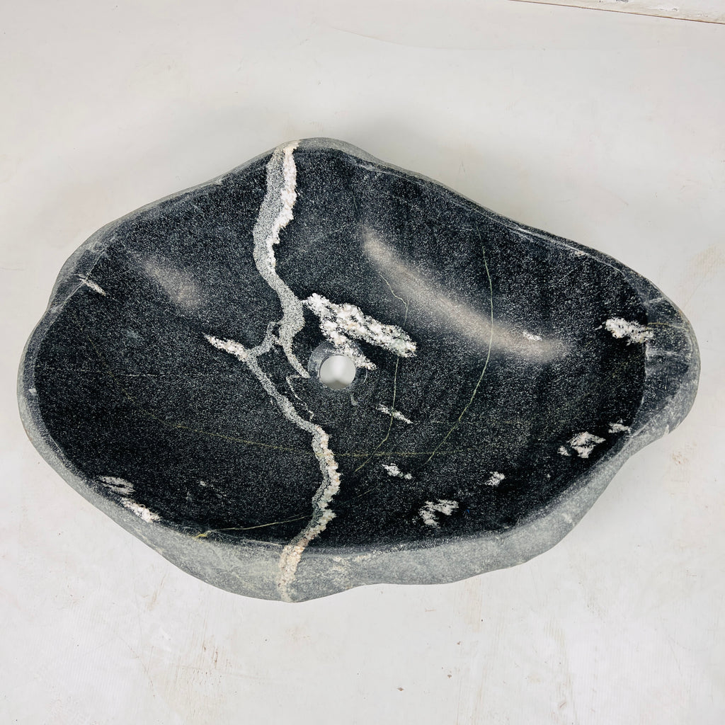 Charcoal Creek River Stone Sink