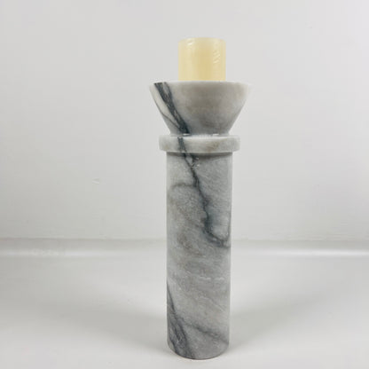 Torch Candle Stand - Gray
