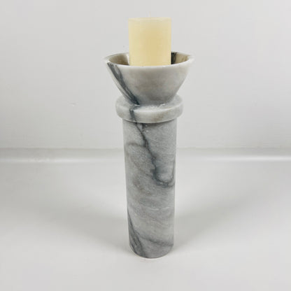 Torch Candle Stand - Gray