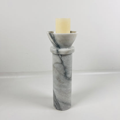 Torch Candle Stand - Gray