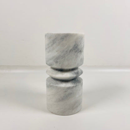 Disc Link Candle Stand - Gray