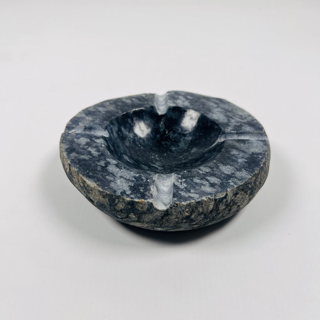 River Stone Cloudy Midnight Ash Tray