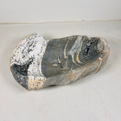 Watercarved Sink - River Stone