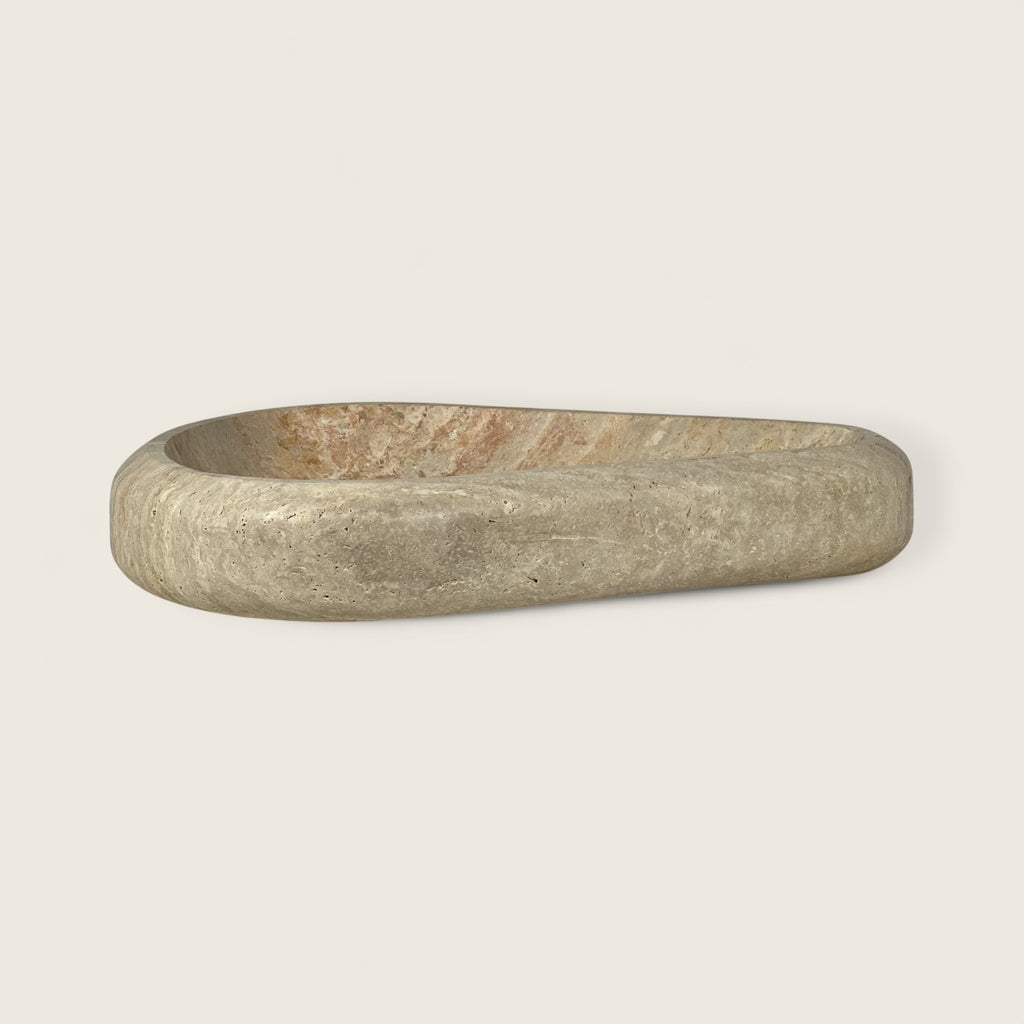Atoll Travertine Sink