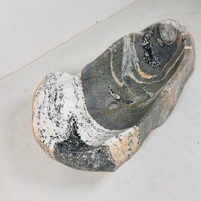 Watercarved Sink - River Stone