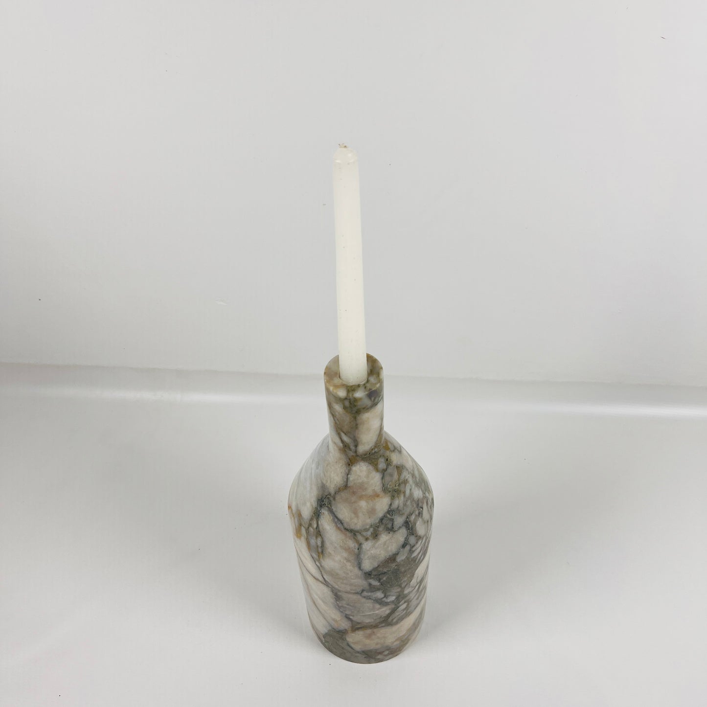 Bottle Candle Stand - Green