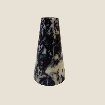 Funnel Vase - Red & White