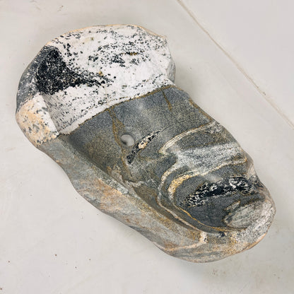 Watercarved Sink - River Stone