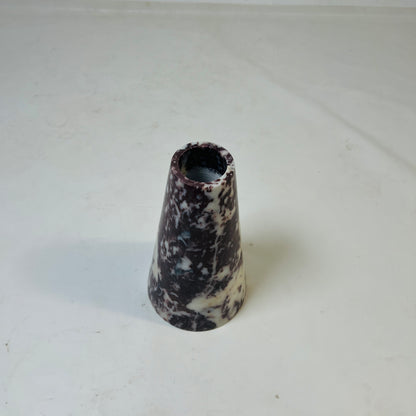 Funnel Vase - Red & White