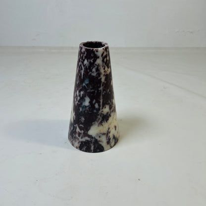 Funnel Vase - Red & White