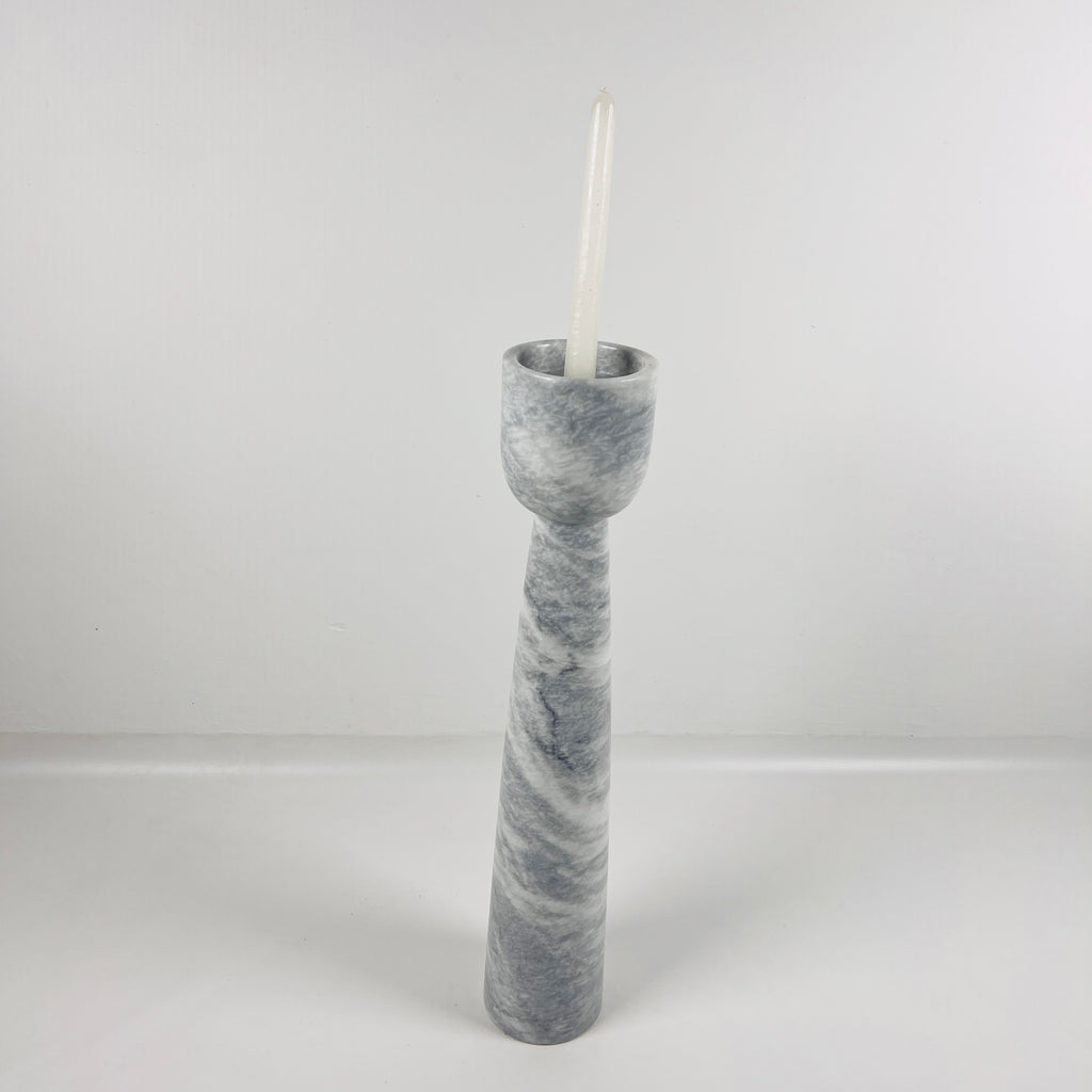 Cup Topped Marble Candle Stand (Medium)