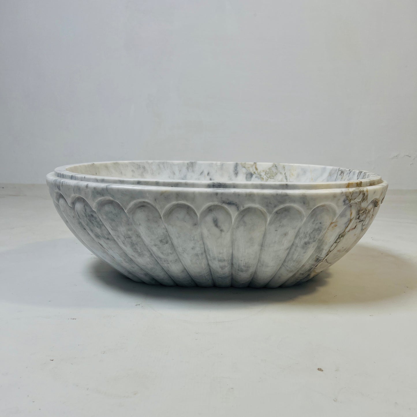 Mist & Gold Carved Sink