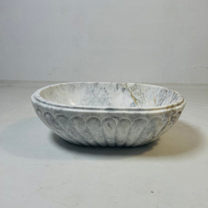 Mist & Gold Carved Sink