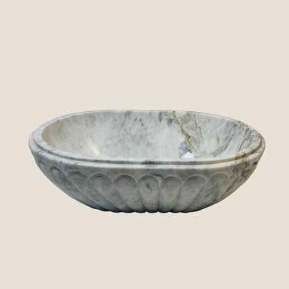 Mist & Gold Carved Sink
