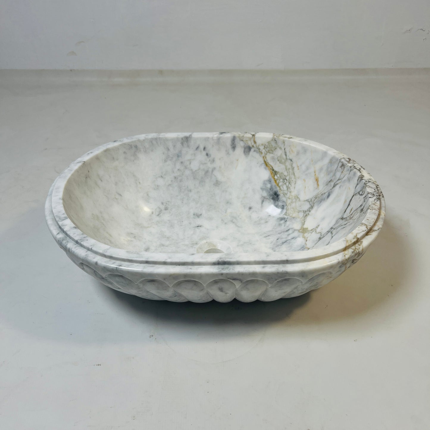 Mist & Gold Carved Sink