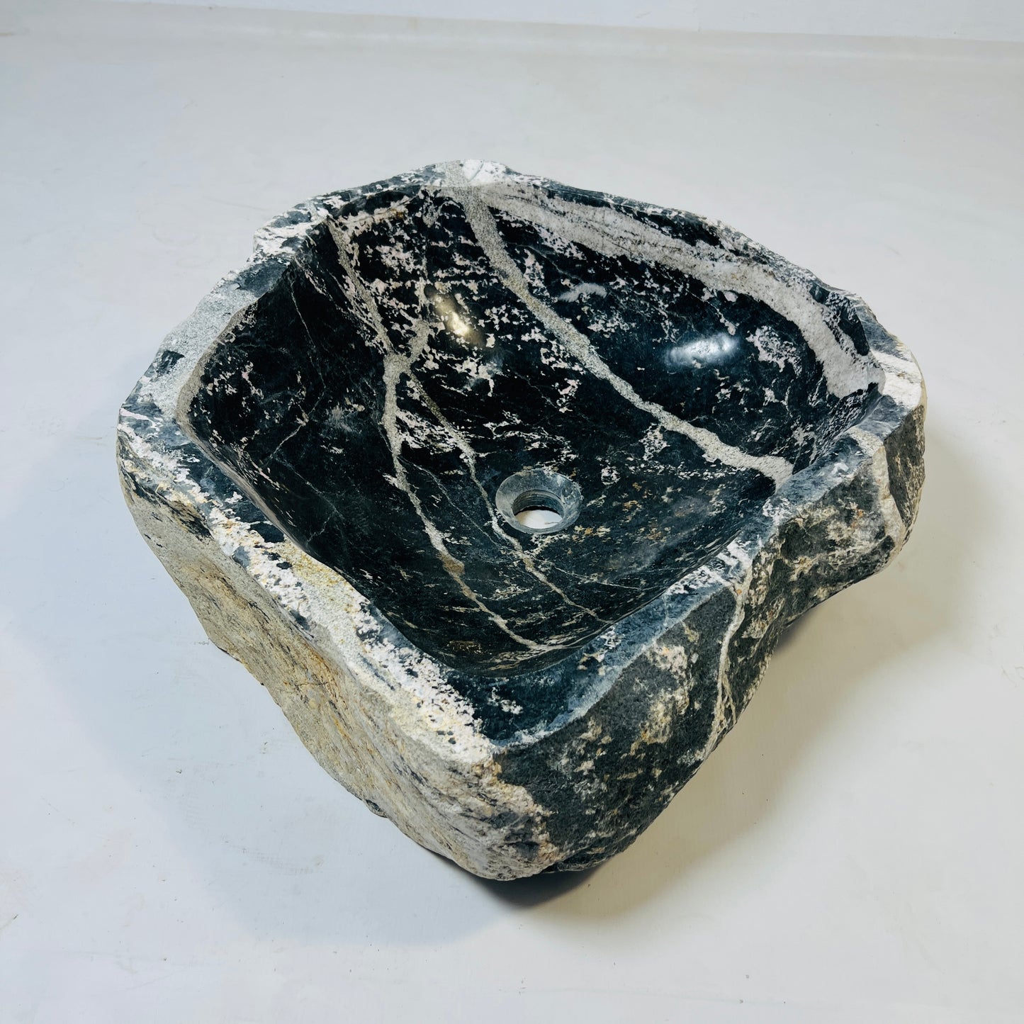 Thunder Stone Carved Sink - Riverstone