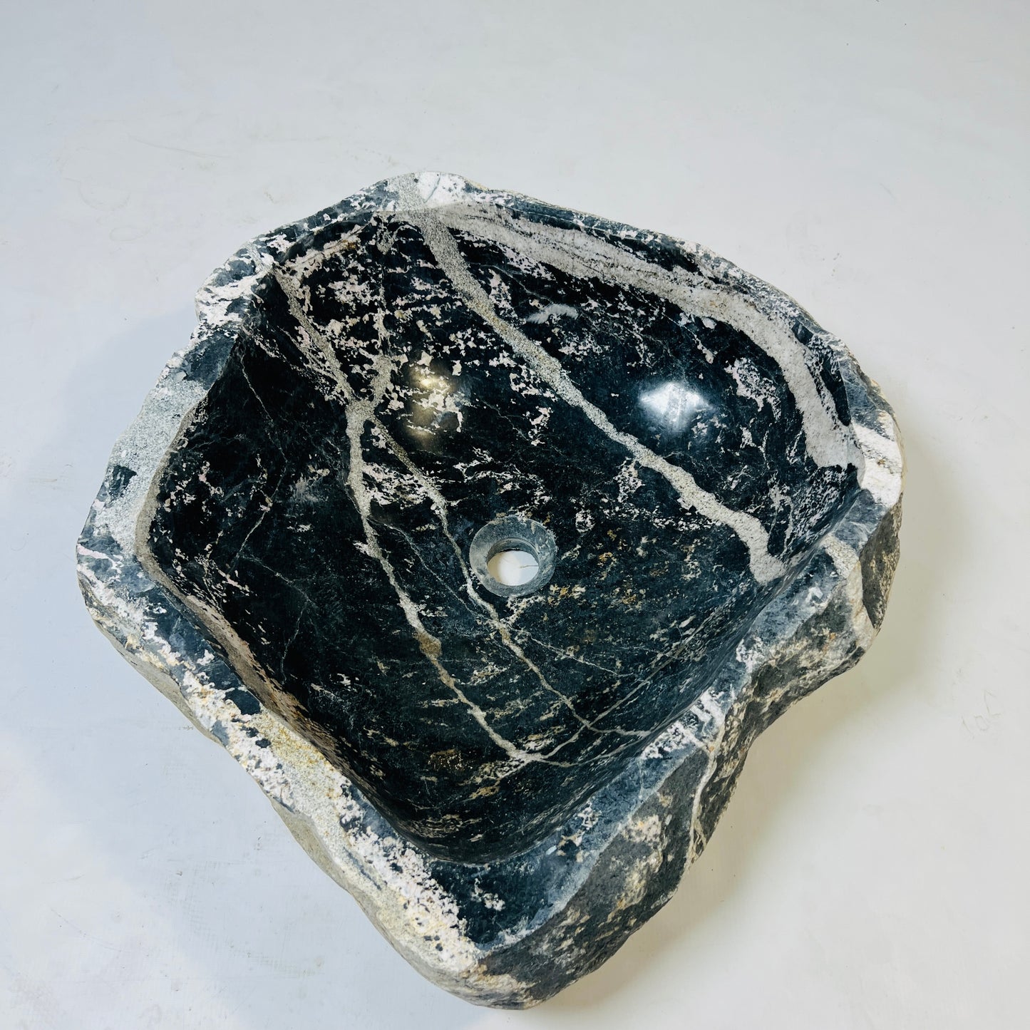 Thunder Stone Carved Sink - Riverstone