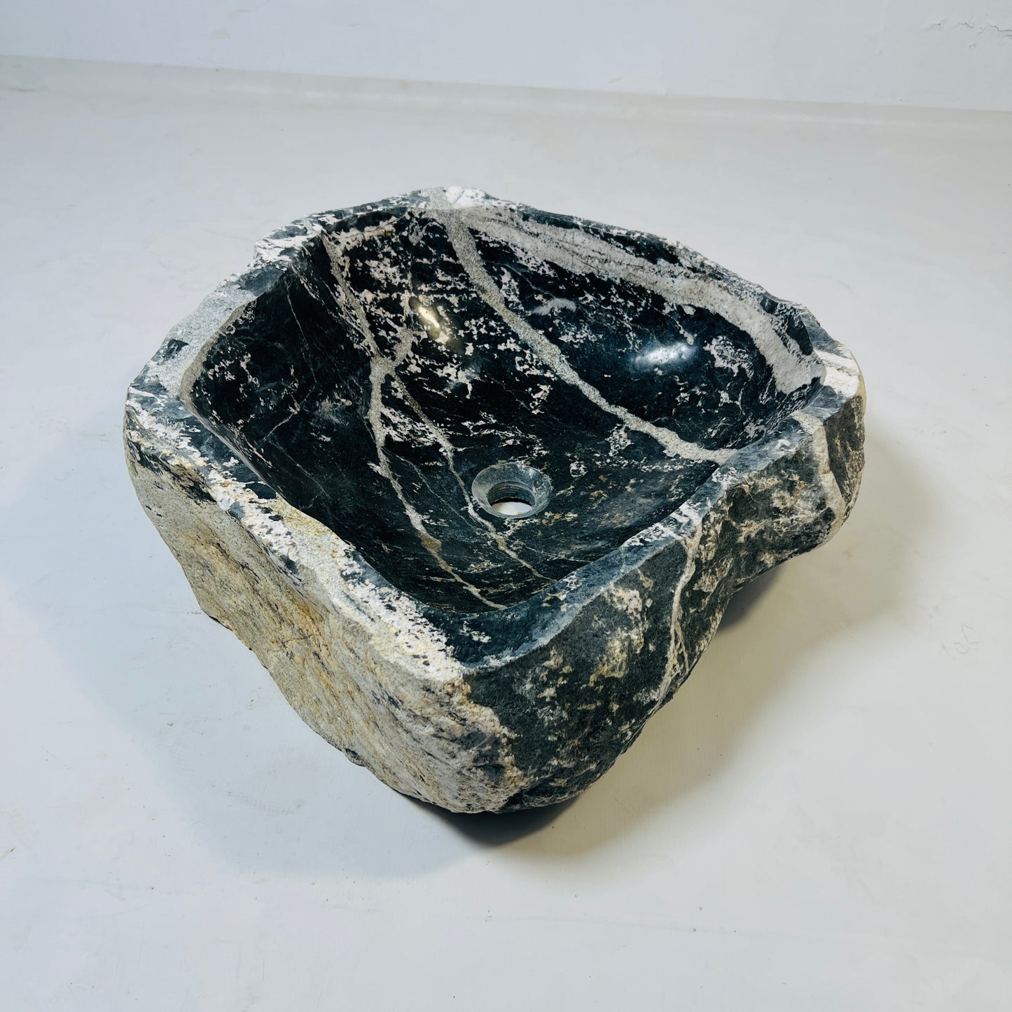 Thunder Stone Carved Sink - Riverstone