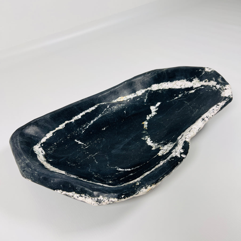 Ebony River Stone Bowl