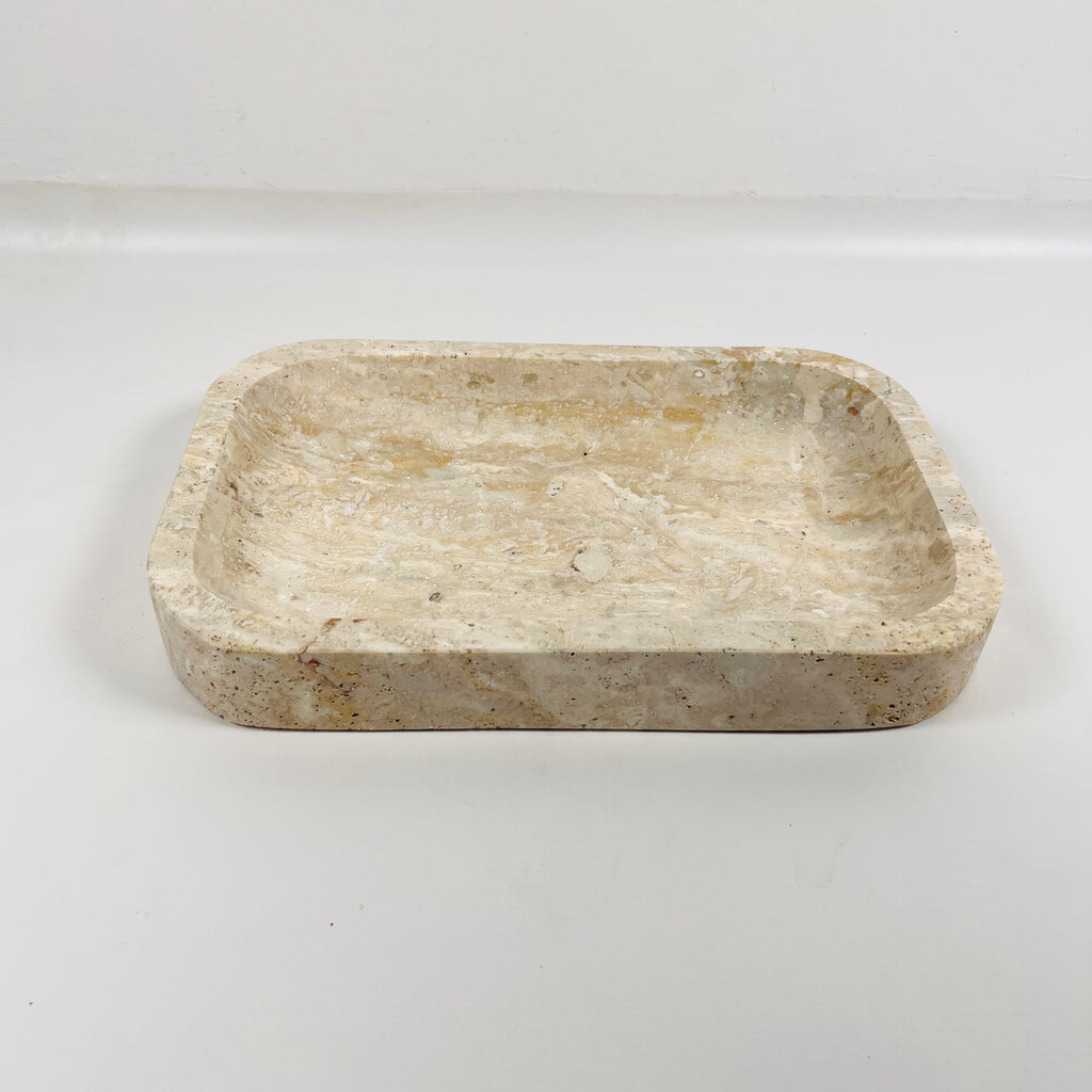 Beige Travertine Tray