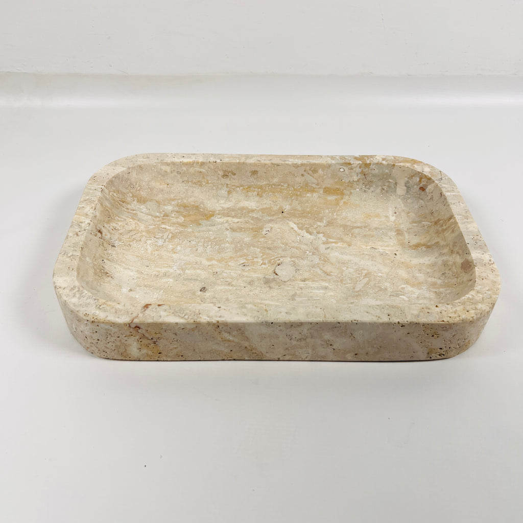 Beige Travertine Tray