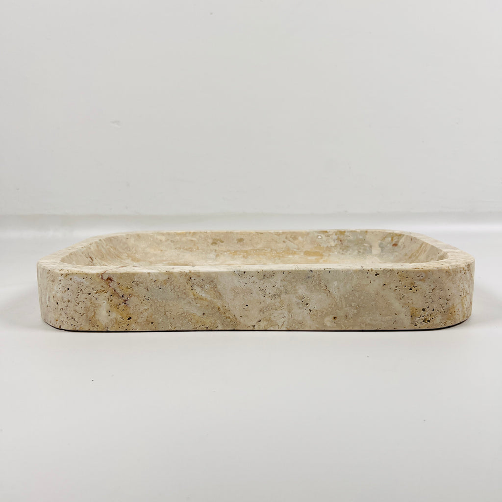 Beige Travertine Tray