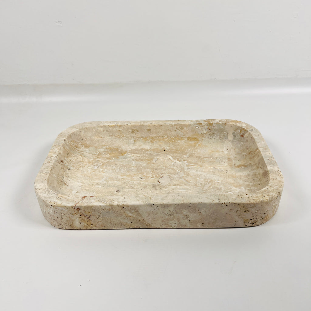 Beige Travertine Tray