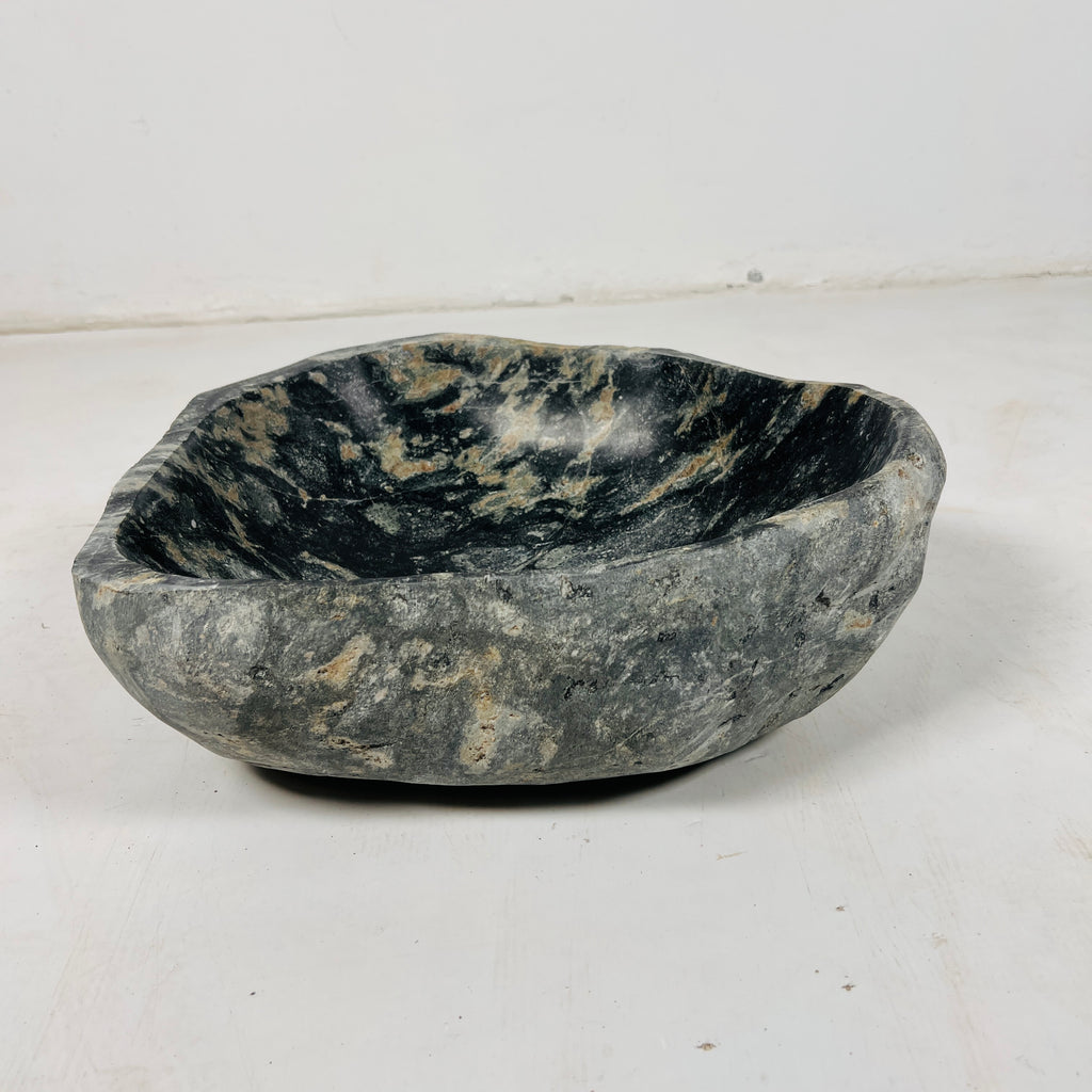 Obsidian Stone Bowl