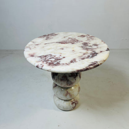 Driftstone Round Table - Red & White
