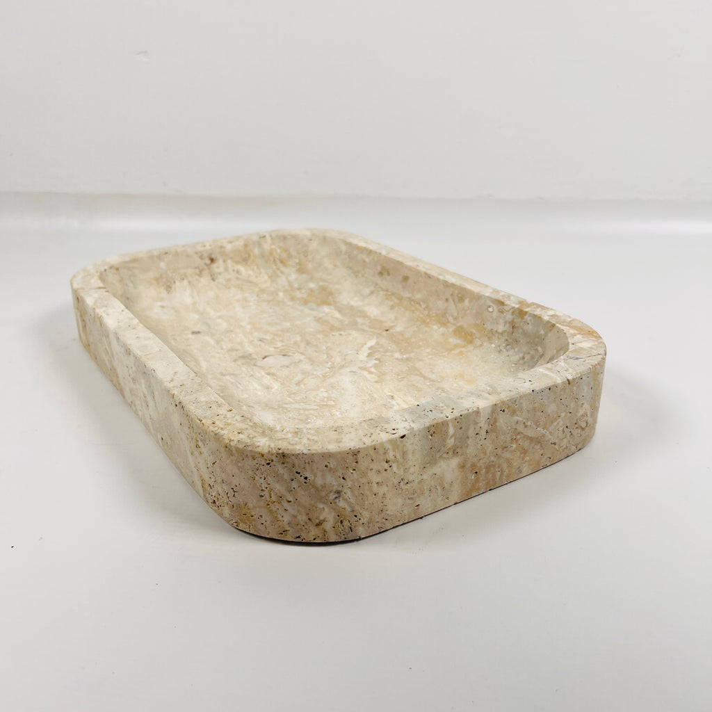 Beige Travertine Tray