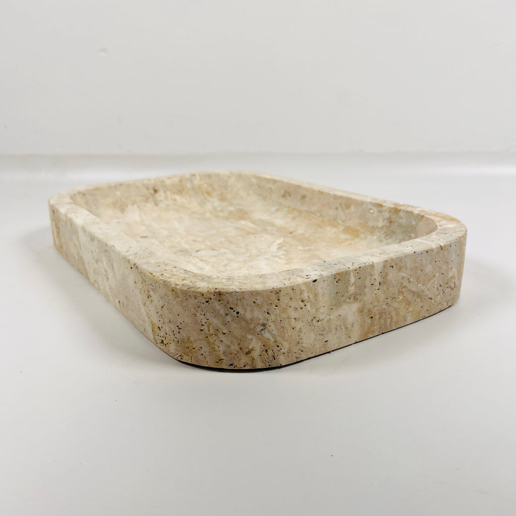 Beige Travertine Tray