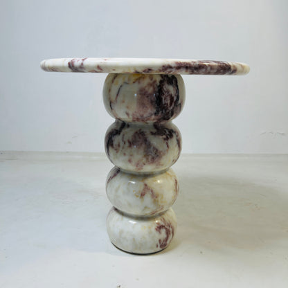 Driftstone Round Table - Red & White
