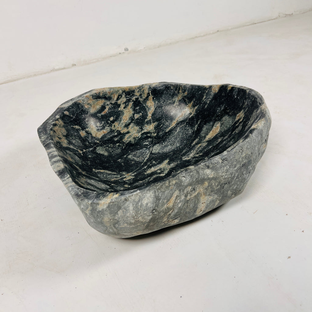 Obsidian Stone Bowl