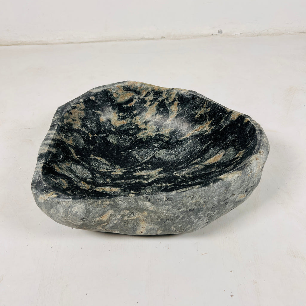 Obsidian Stone Bowl