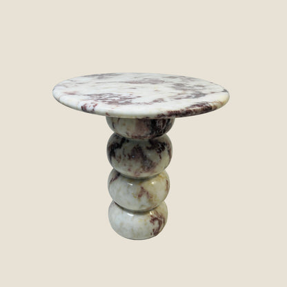 Driftstone Round Table - Red & White