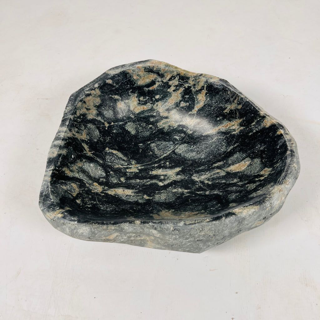 Obsidian Stone Bowl