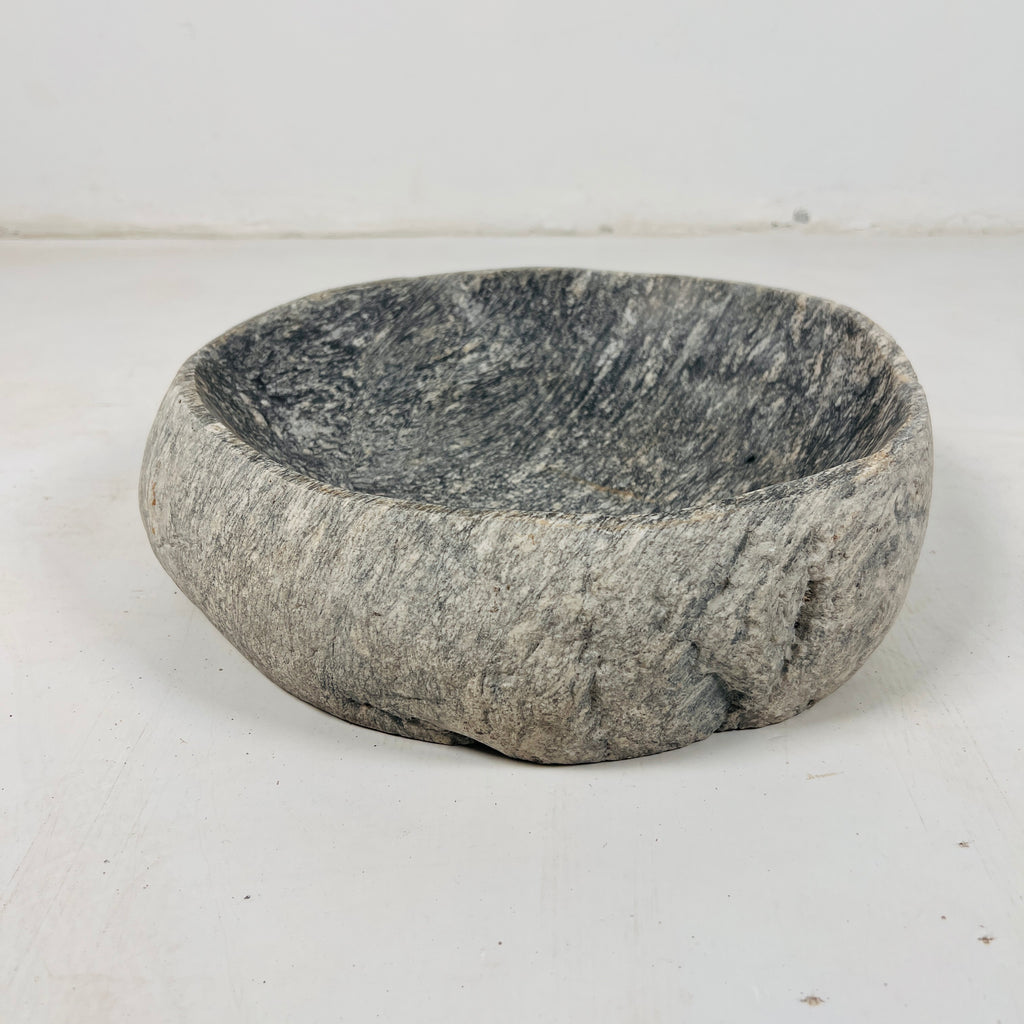 Ashen Stone Bowl