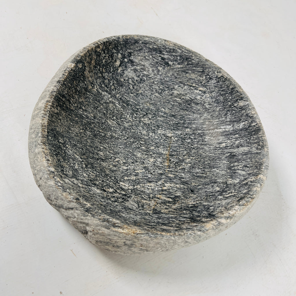 Ashen Stone Bowl