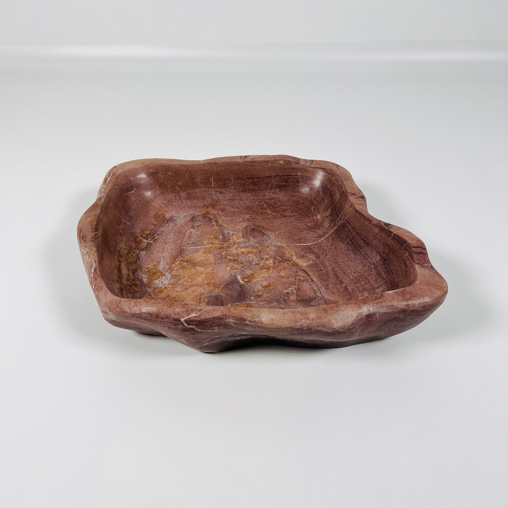 Driftwood River Stone Bowl